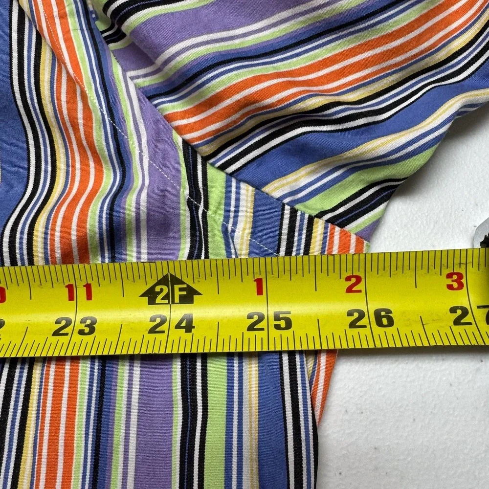 Ralph Lauren Shirt Mens XL Multicolor Stripe Westerton‎ Button Down Pony Logo